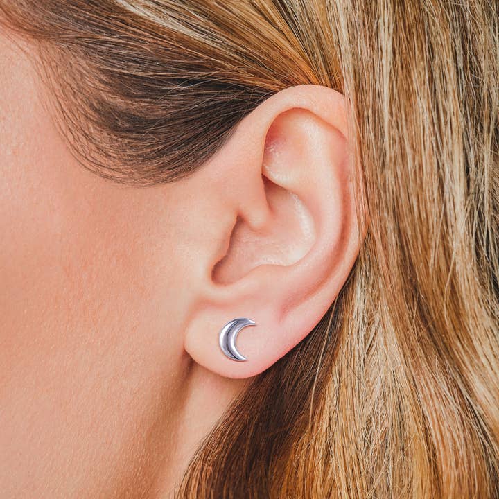 Moon Earrings for wholesale by Nalu jewels