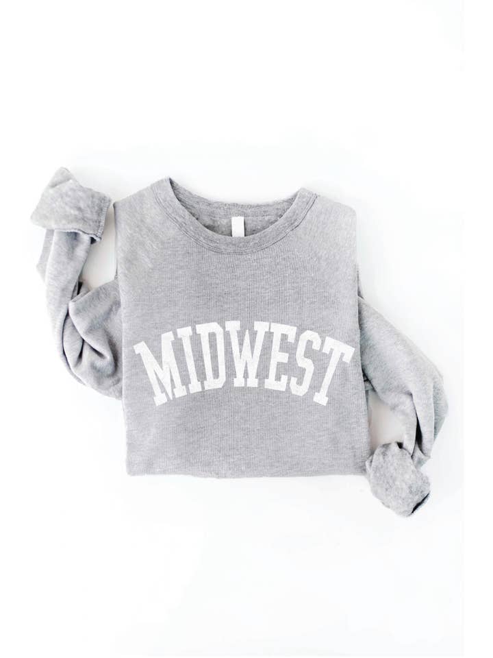 OAT COLLECTIVE - Wholesale Graphic Sweatshirt - Women's - MIDWEST Graphic Sweatshirt6