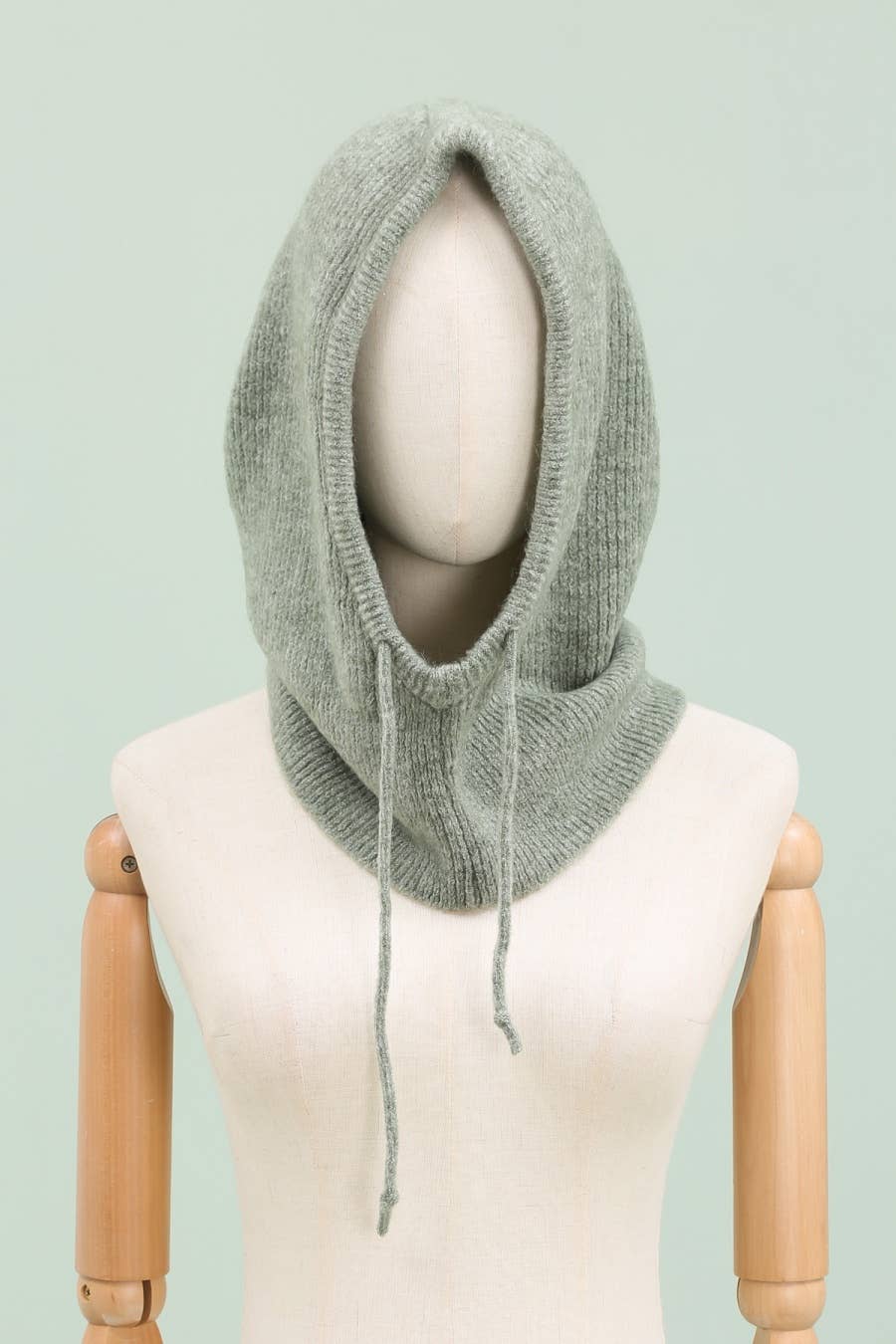 NAÏS PARIS – Großhandel Sturmhaube – Damen – Kapuze mit Kordelzug aus Alpaka und Wolle9