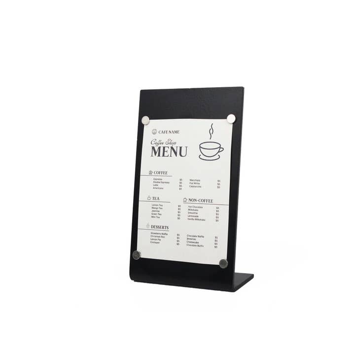 OtimSan - Wholesale Chalkboard - Tabletop Magnetic Menu Board - Set of 63