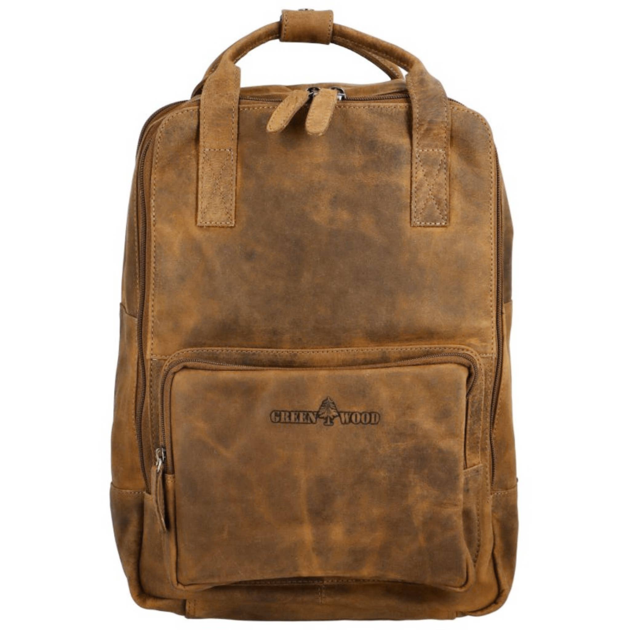 Greenwood - Vendita all'ingrosso Zaino - Unisex - Zaino grande in pelle per donna e uomo, zaino da viaggio XL1