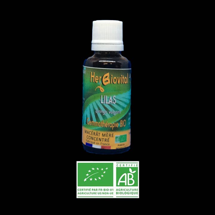 Lillà biologico - Il macerato delle coronarie per la vendita all'ingrosso da parte di HERBIOVITAL