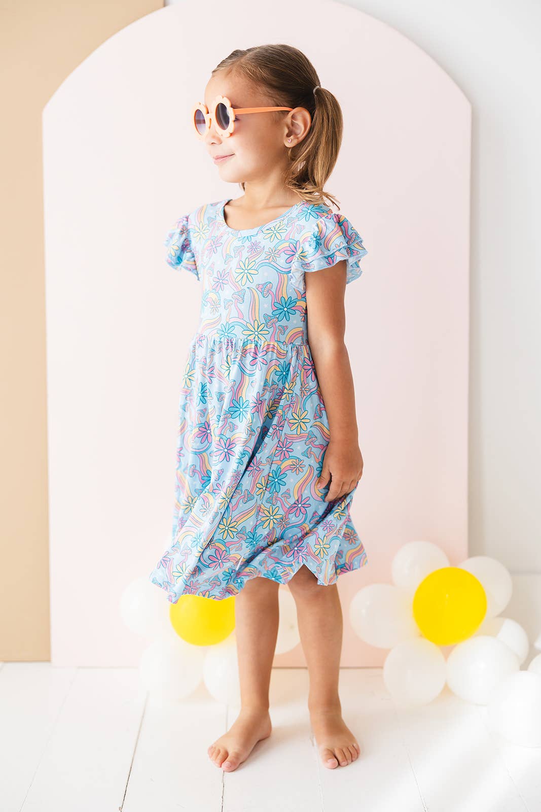 Charlie Lou Baby - Wholesale Dress - Kids - Twirl Dress | Groovy Fall After All10