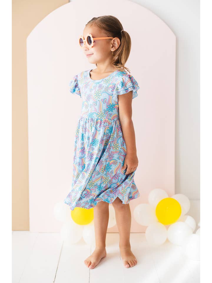 Charlie Lou Baby - Wholesale Dress - Kids - Twirl Dress | Groovy Fall After All10