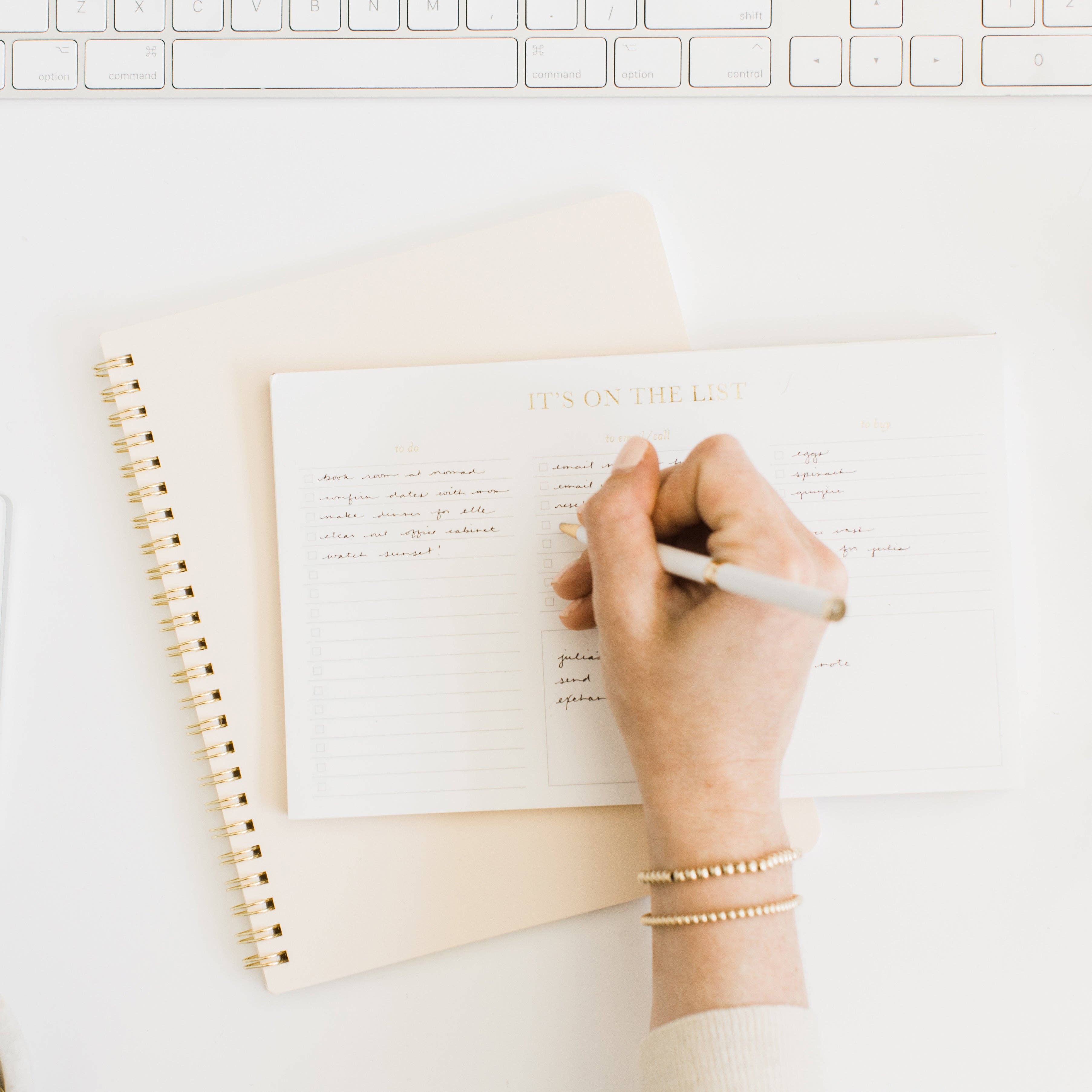 Sugar Paper - Vente Blocs-notes - Bloc-notes de planification "C'est sur la liste"2