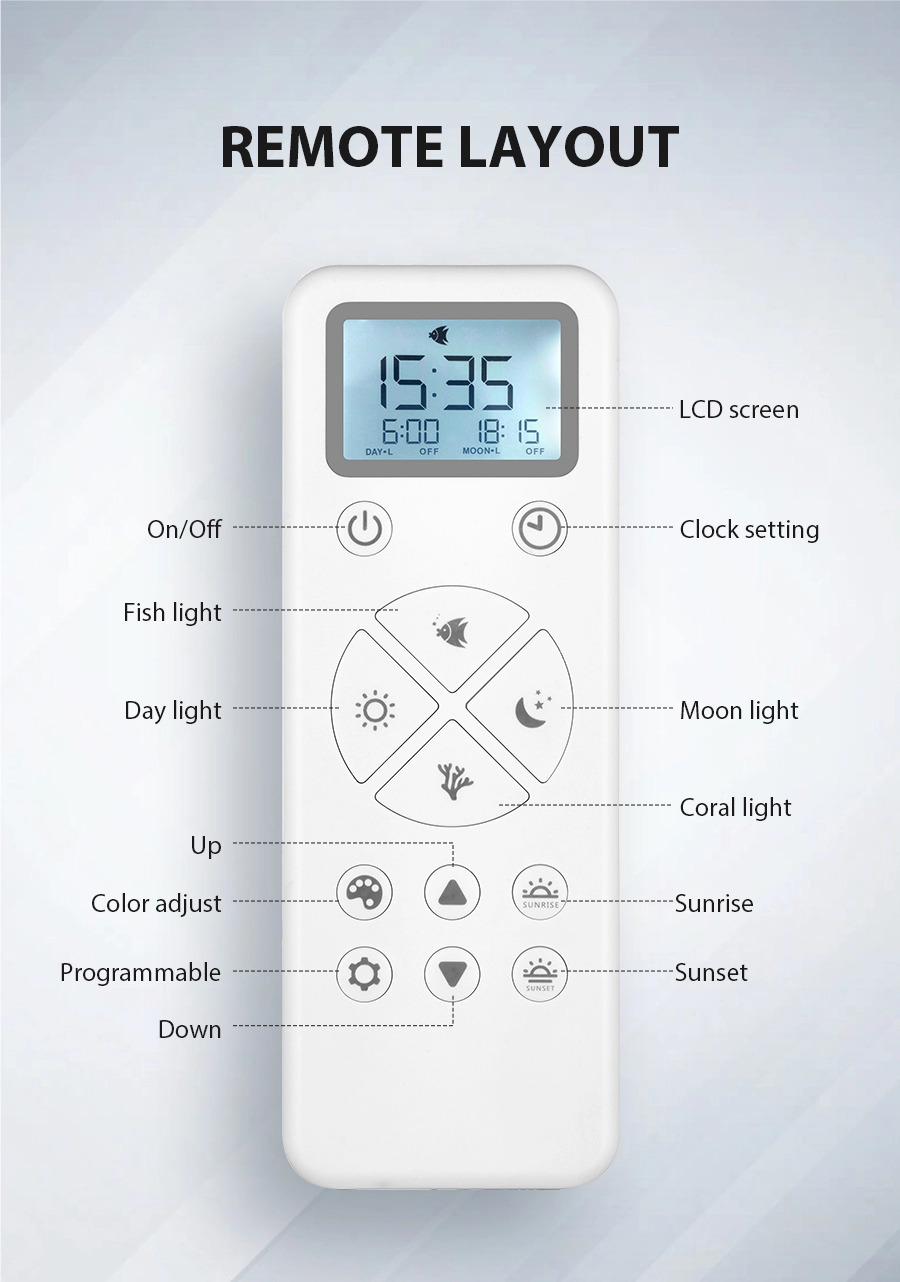 CO2 MANIA® – wholesale Köksapparat – Tiffany Trådlös LED Akvarium [60cm]2