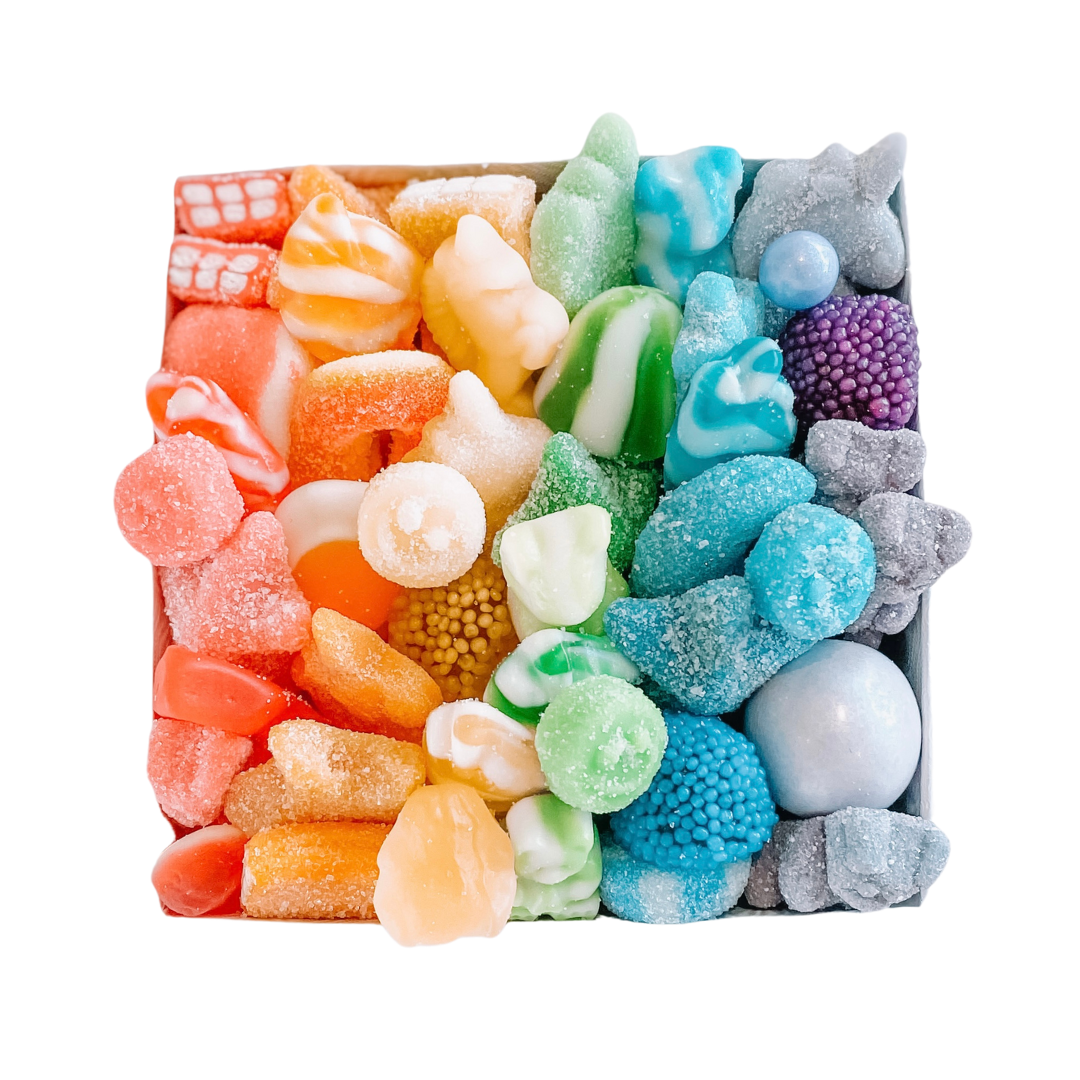 Candy by J.Co – wholesale Gelégodis – Regnbågsgodis konstlåda5