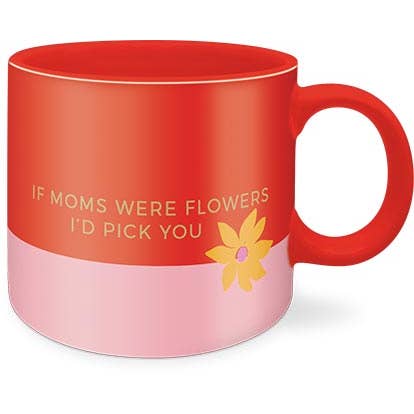Lady Jayne - Wholesale Coffee Mug - CERAMIC MUG MODERN MOM COLORBLOCK QUOTE