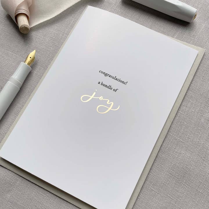 Bundle of Joy for wholesale by Jen Roffe Lettering Studio