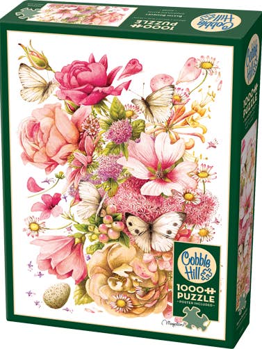 Bastin Bouquet 1000 Piece Jigsaw Puzzle - Poster Included for wholesale by Cheatwell Games