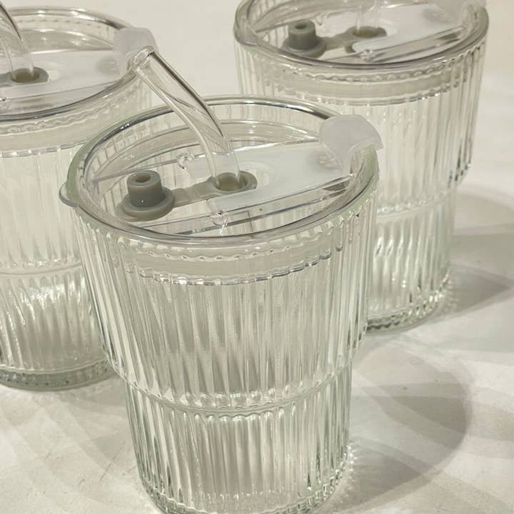 Folke - Wholesale Drinking glass/cup - Glass Iced Coffee Cup