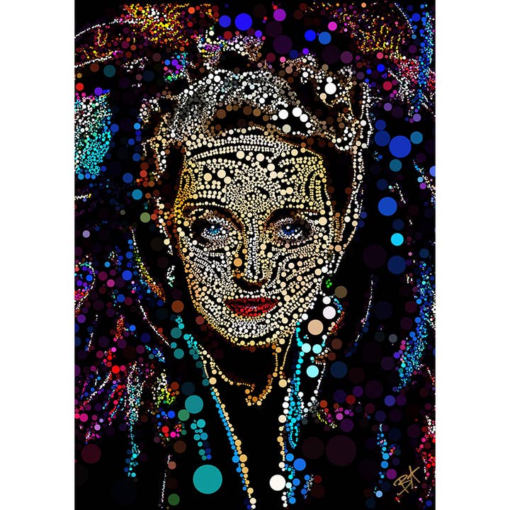 Bette (V) van Baiba Auria - gesigneerde Giclée-print voor wholesale door Egoiste Gallery