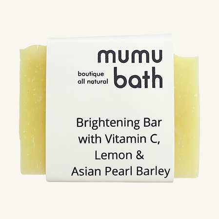 Barre Éclaircissante avec Vitamine C & Orge Perlé Asiatique pour la vente par Mumu Bath