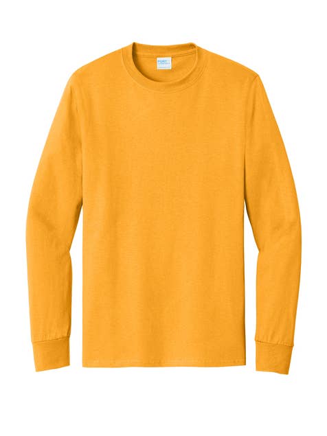 Print The Dream - Wholesale T-Shirt - Men's - Port & Company Long Sleeve Essential Tee10