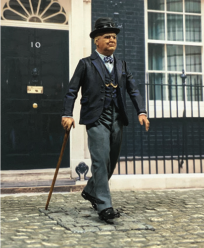 W.Britain Model Figures - Wholesale Decorative Figurine - 10082 - U.K. Prime Minister Winston Churchill, 1940-452