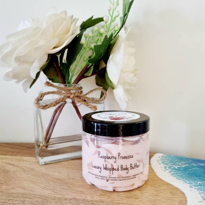 Cottage Fresh Scents - Wholesale Body Balm/Butter - Raspberry Fizz Luxury Whipped Body Butter Mousse