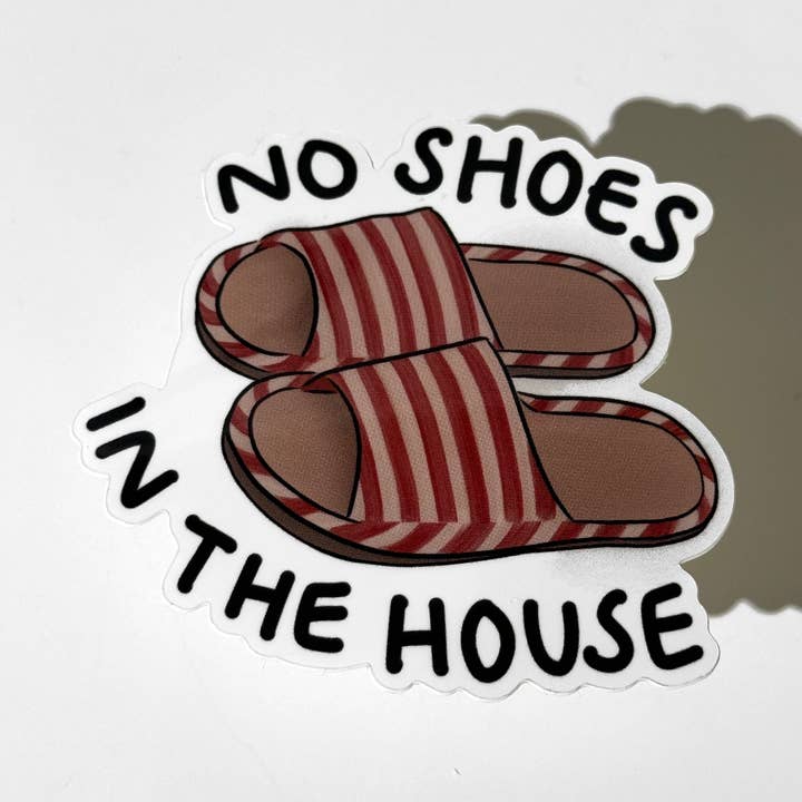 Inga skor klistermärke för wholesale av Jasmine Rosie Art