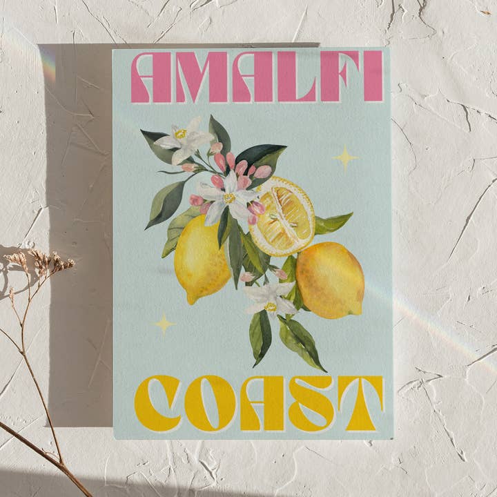 LXR CREATE – wholesale Art print – Amalfi Coast Bright Location Print0