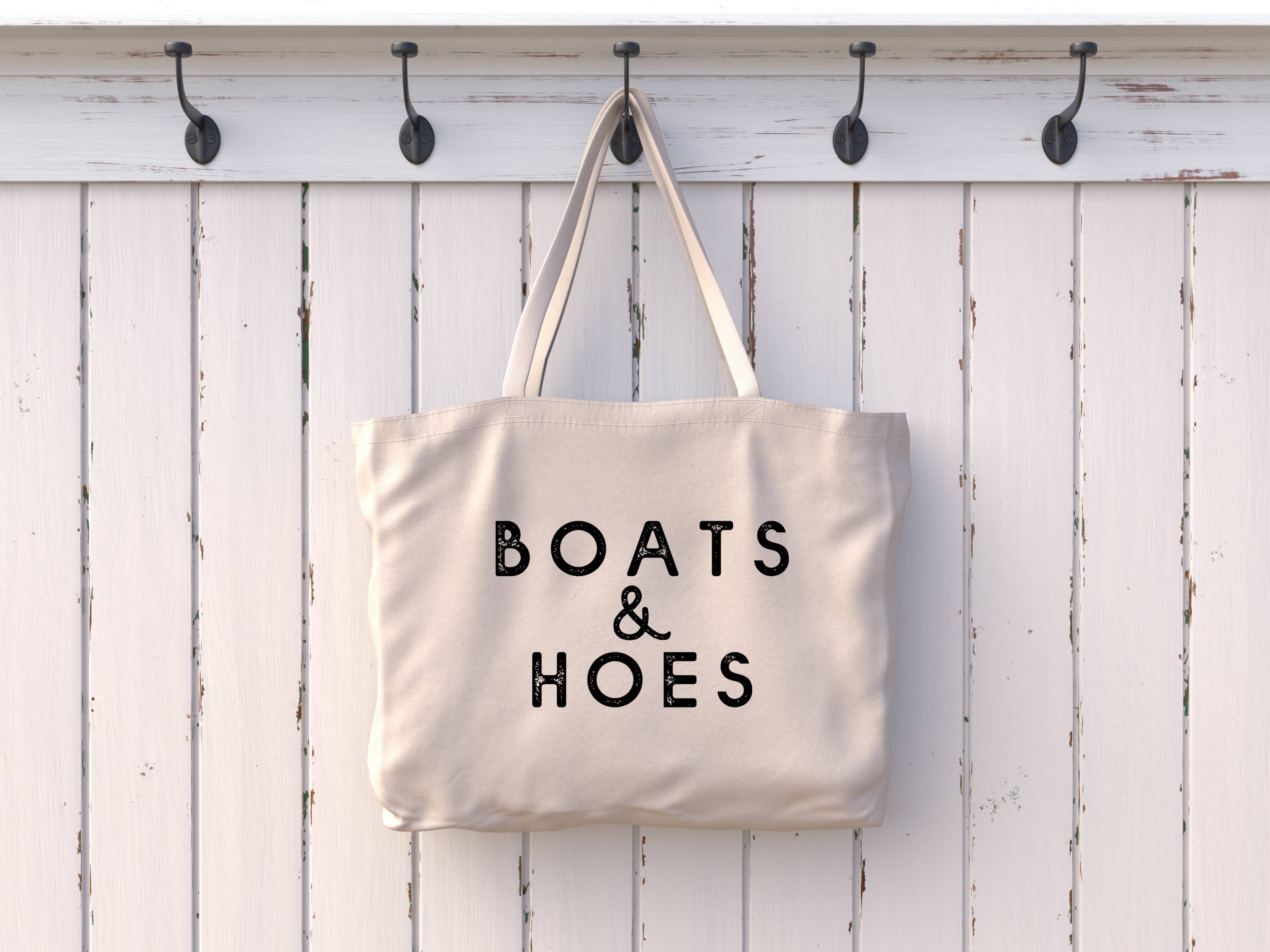Love You a Latte Shop - Wholesale Tote Bag - Women's - Boats & and Hoes Tote Bag 2 SIZES