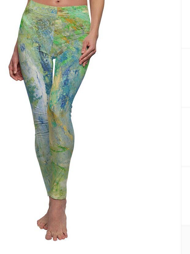 Calças de Yoga Frescas Senhora Leggins by Zana por atacado de Art by ZANA ChicZee Sustainable Living Inc.