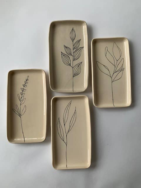 CSF Ceramics – wholesale Prydnadsbricka – Liten bricka: Bay3