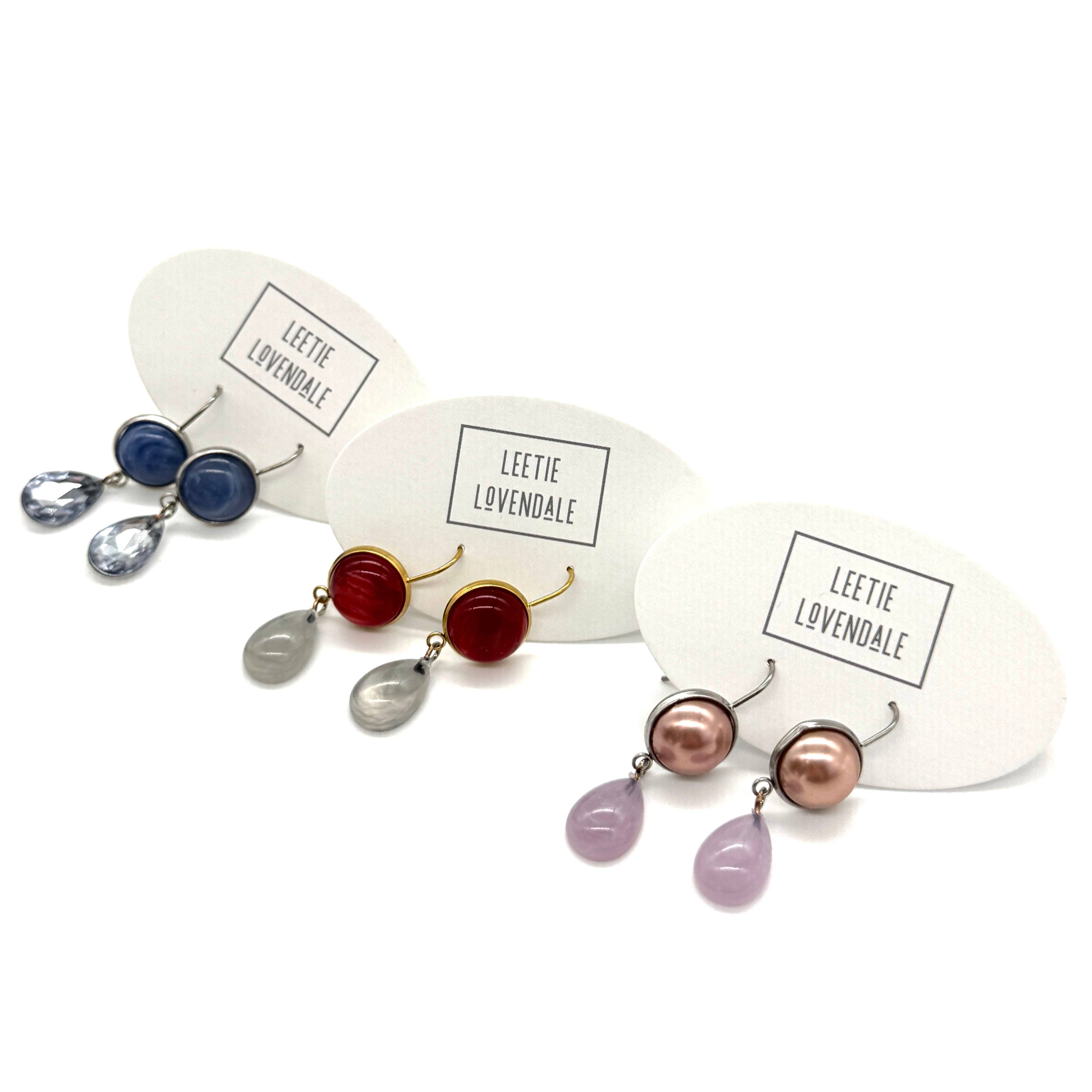 Leetie Lovendale - Wholesale Dangle Earrings - Lilah Tear & Drop Earrings1