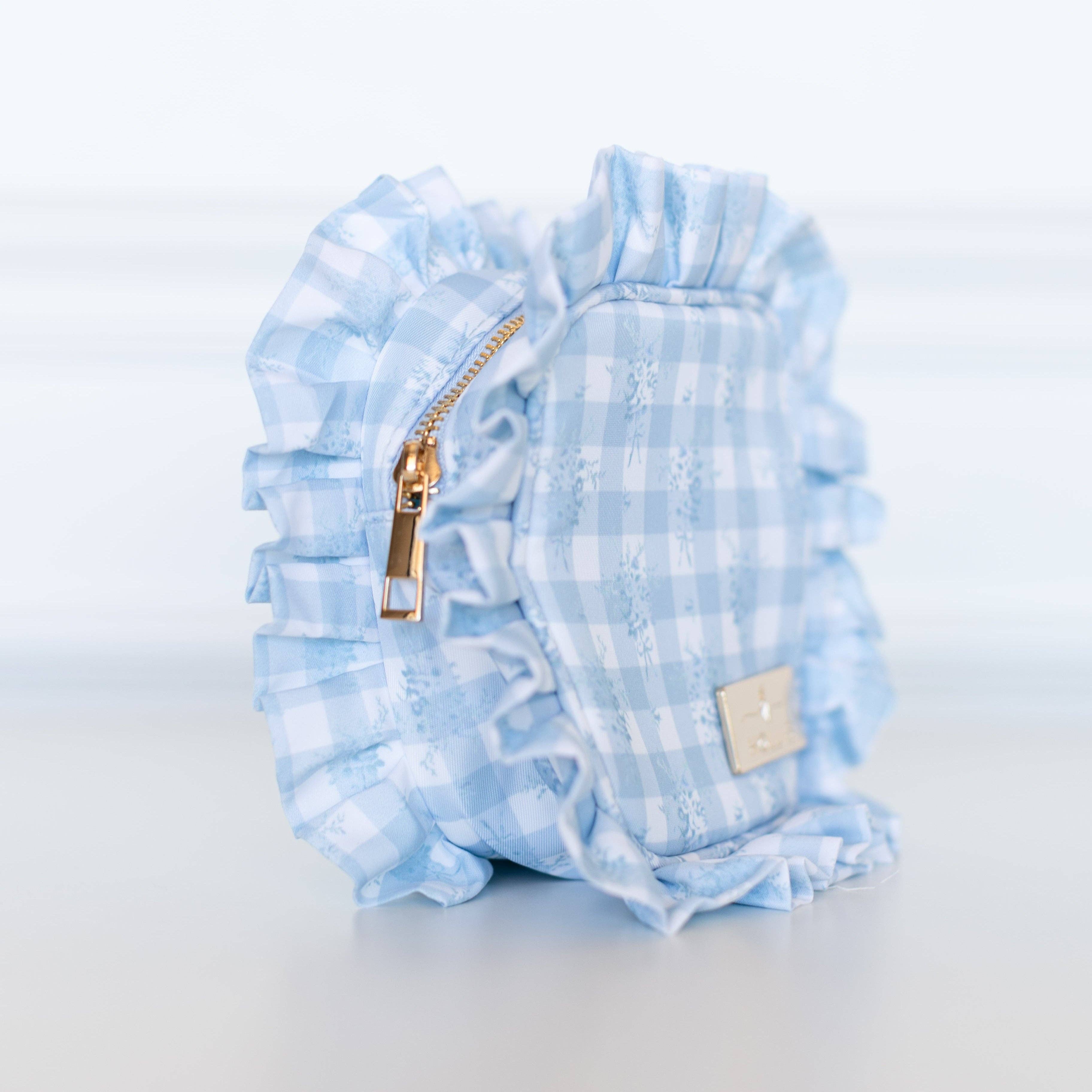 Hollis - Wholesale Pouch - Women's - Ruffled Nylon Tech Organizer3