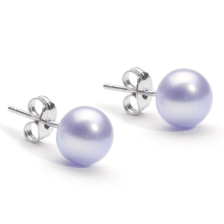 Glimmering Handmade - Vendita all'ingrosso Orecchini a bottone - Collezione Classica di Perle Swarovski® - Set di 4 Paia5