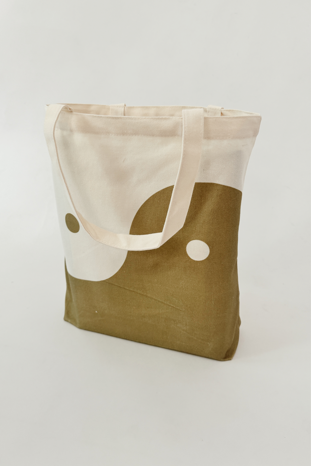 COUTONIC - Wholesale Tote Bag - Women's - Organic Cotton Seaweed Green Yin Yang Tote 2.01