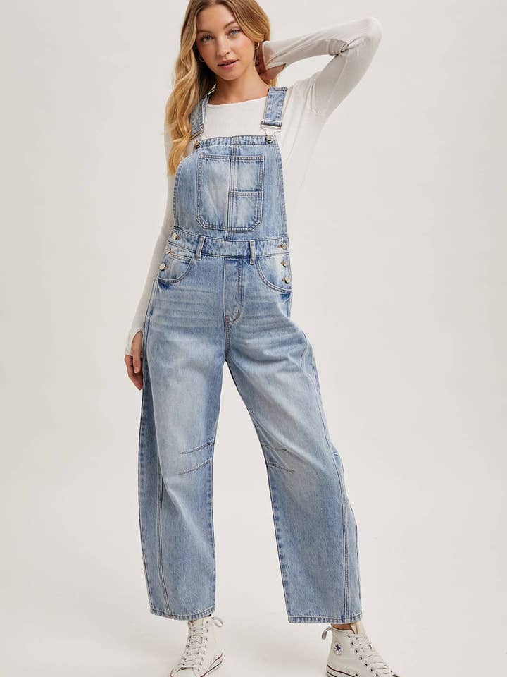 Dk Wash BARREL OVERALLS for wholesale on Faire9