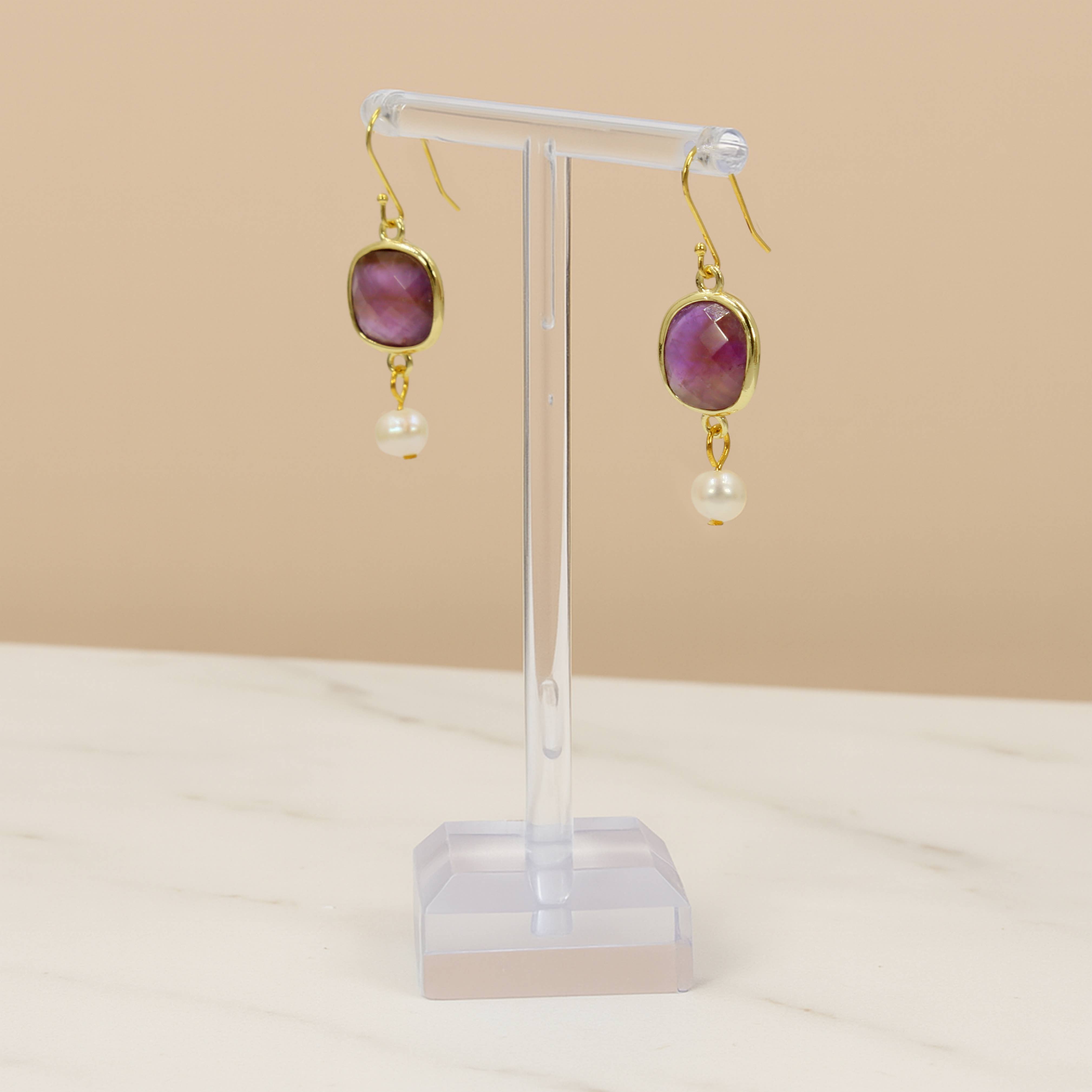 IST Jewelry - Wholesale Dangle Earrings - Gemstones and Cultured Pearl Drop Earrings18
