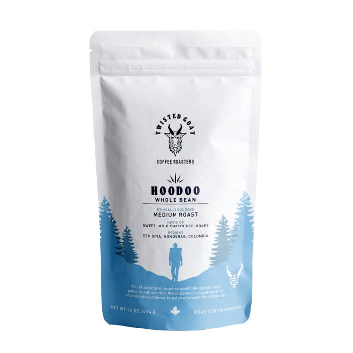 Hoodoo | Whole Bean Coffee | Medium Roast | 1lb for wholesale by Twisted Goat Coffee Roasters