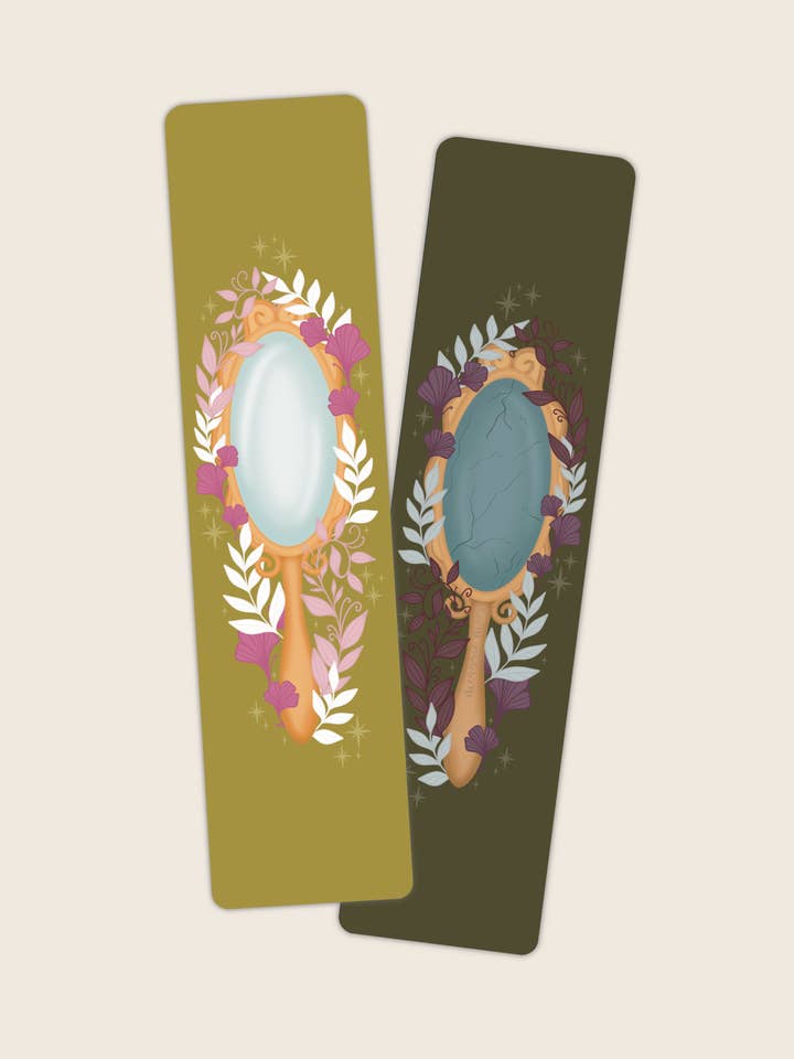 Fairytale Mirror 2x8 Bookmark | Dark Fantasy Bookmark for wholesale by Meaggie Moos