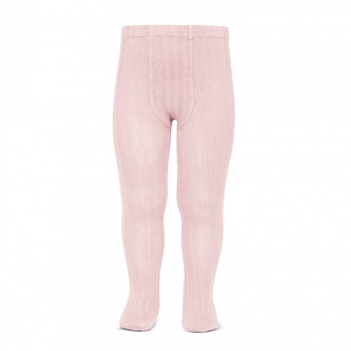 Beatrice & Bee – wholesale Tights - Barn – Ribbade strumpbyxor Baby Pink