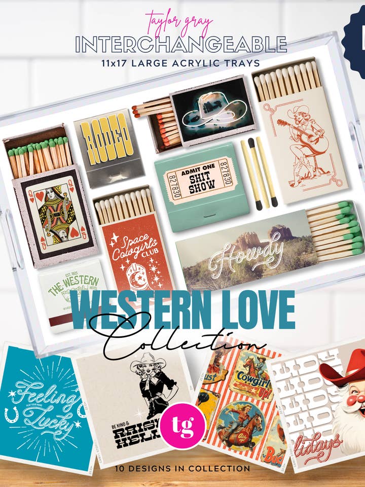11x17 WESTERN LOVE insert set of 10 for wholesale by TAYLOR GRAY