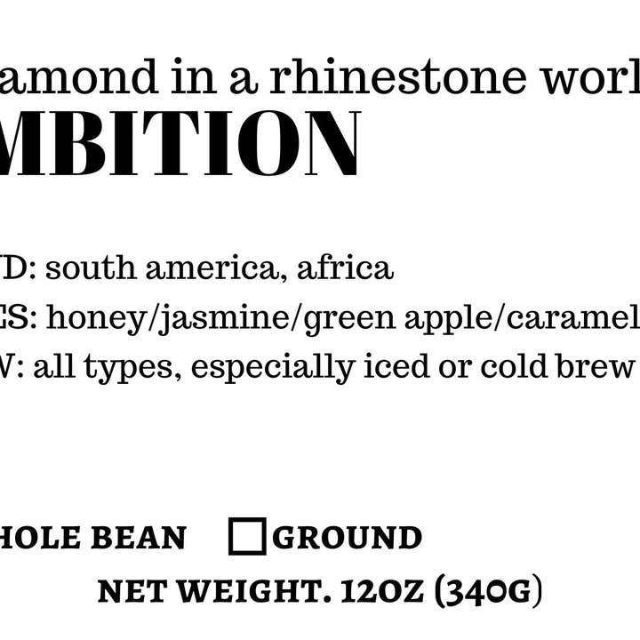 Rusty Dog Coffee - Wholesale Coffee Beans - Wholesale - Ambition Blend1