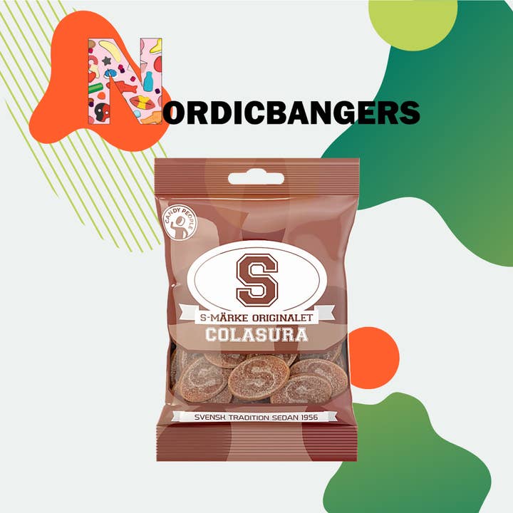S-Brands Sour Cola 80g Swedish Candy for wholesale by Nordicbangers - Swedish Candy Supply