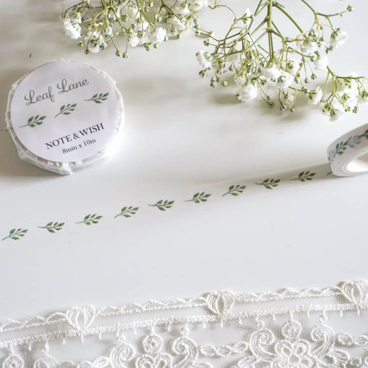 Leaf Lane Washi-tejp för wholesale av Note & Wish