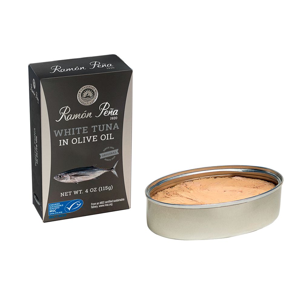 Ramón Peña - Wholesale Tinned Fish - White Tuna In Olive Oil Ol120 R. Peña GL MSC0