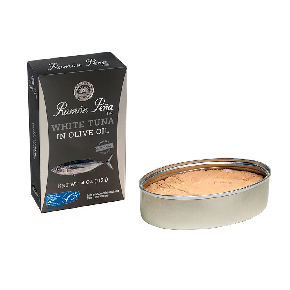 Ramón Peña - Wholesale Tinned Fish - White Tuna In Olive Oil Ol120 R. Peña GL MSC