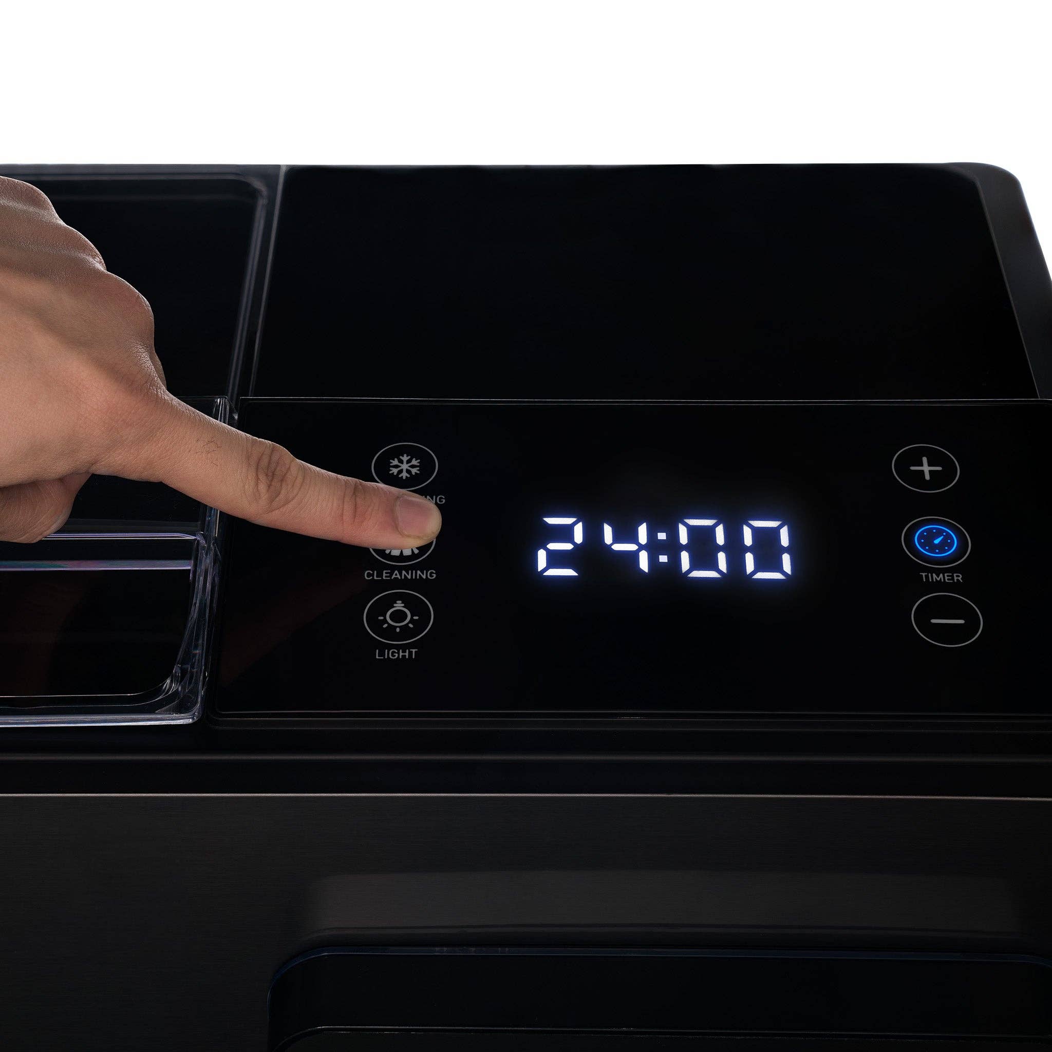 Newair - Vente Appareils électroménagers - Machine à glaçons de comptoir Luma®. Nugget Ice, 44 lb/jour - Acier inoxydable noir9