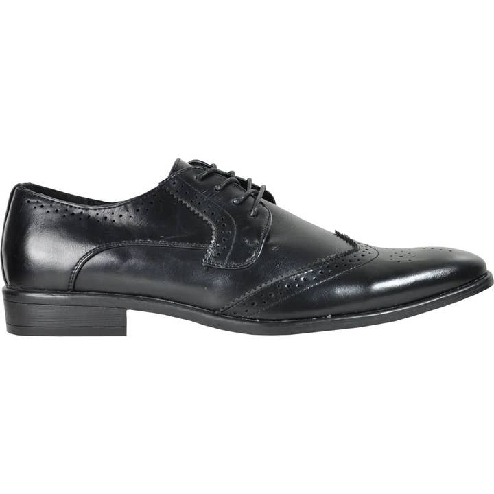 Tux-USA® - Venta al por mayor Zapatos Óxford - Hombre - Zapatos de vestir BRAVO para hombre KING-2 Wingtip Oxford3