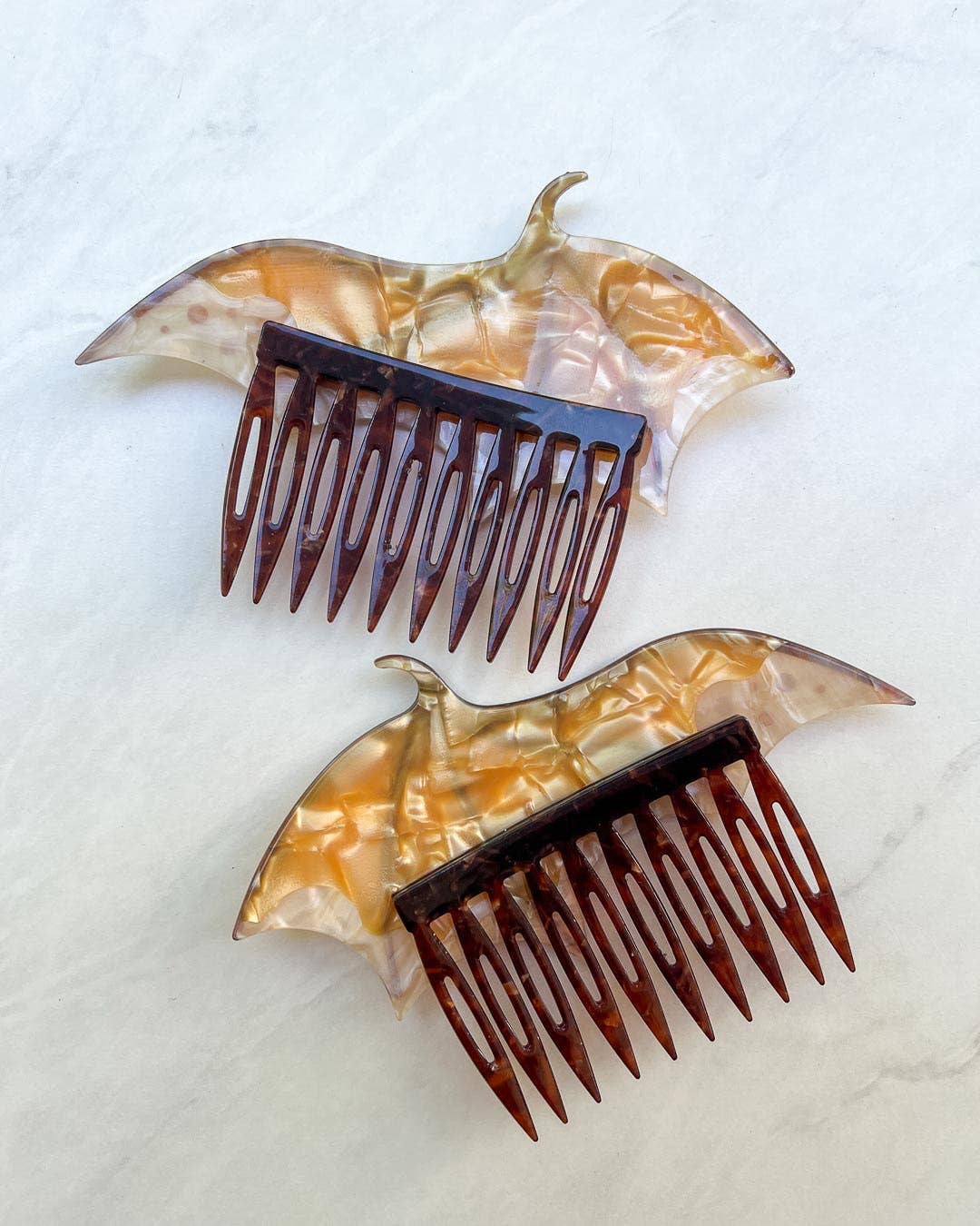 Blissfully Bookish Company - Wholesale Hair Accessories Set - Women's - Gold Dragon Wing Comb Set | Fantasy Gifts10