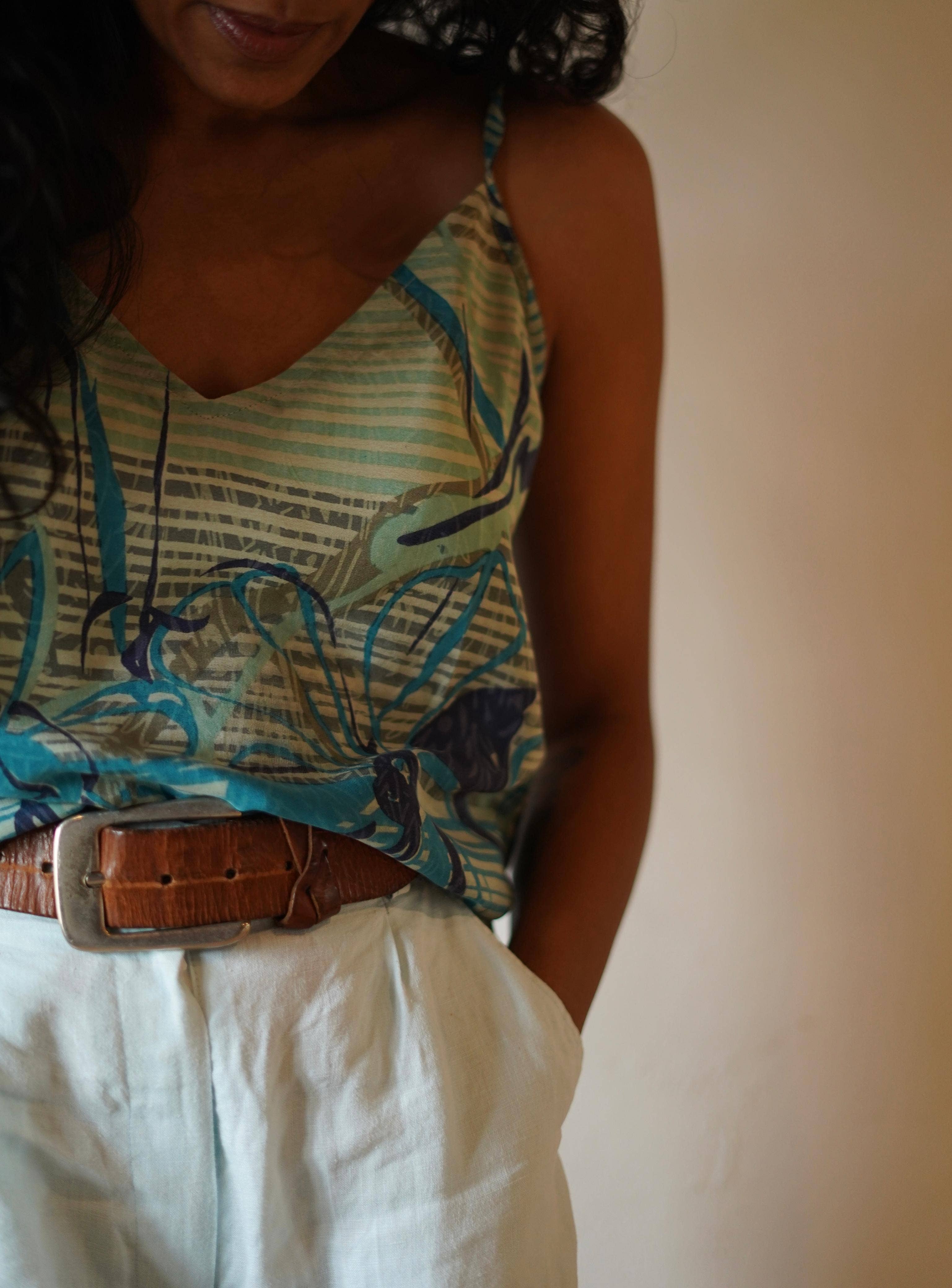 Annahmol - Wholesale Camisole - Women's - Vintage Silk Zero-Waste Cami9