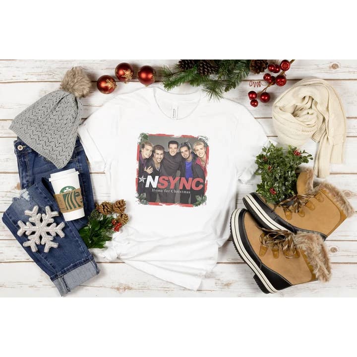 N'Sync Christmas Album Shirt - Christmas Music -Merry Christ for wholesale by Alaridesign
