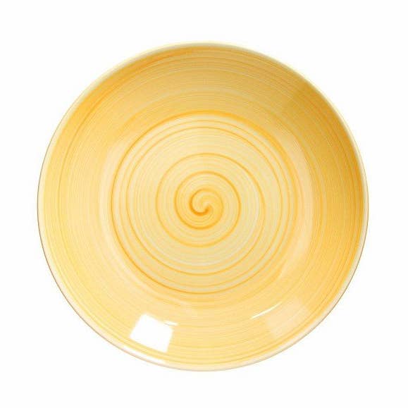 Coupe Deep Plate 30 cm Yellow for wholesale by Jaspers Tabletop