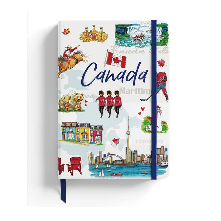 Canada Coast to City B6 Notebook for wholesale by Northern Icons Canada