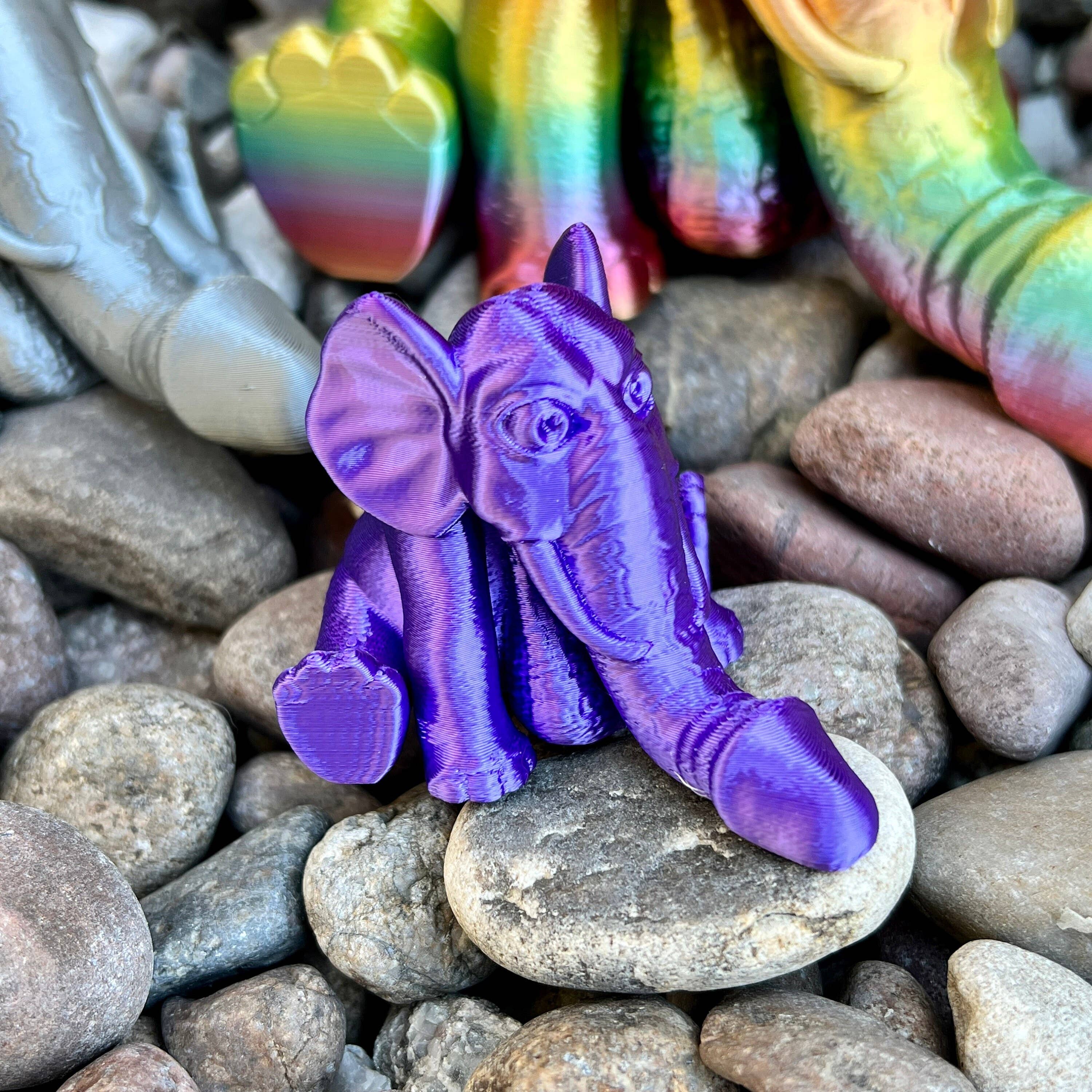 NumanPrints - Venta al por mayor Regalo de broma/detalle - Polla de elefante Angry Inch Dick impresa en 3D para adultos8