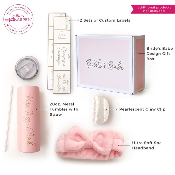 Kate Aspen - Wholesale Gift Box - Bride's Babe Bridesmaid Gift Box Kit