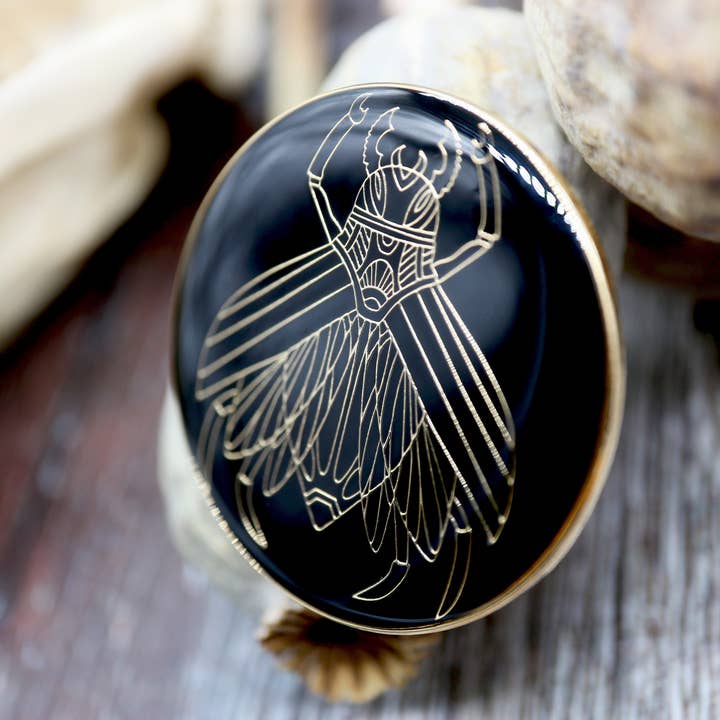Hannah Hitchman Illustration - Wholesale Lapel Pin/Button - Mechanical Spy Fly Enamel Pin